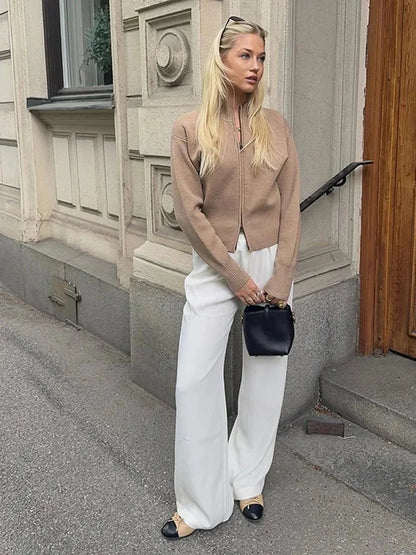 Glenda Cardigan with Zipper