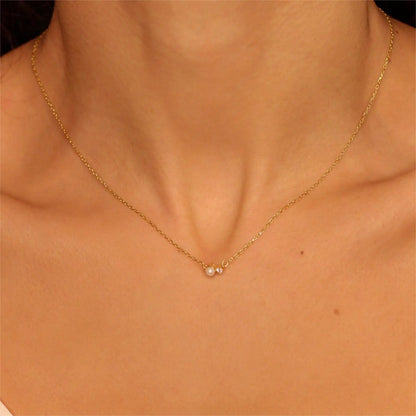 Hayley Birthstone Necklace