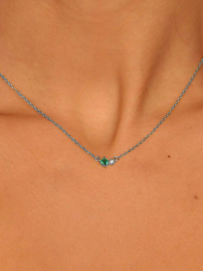 Hayley Birthstone Necklace