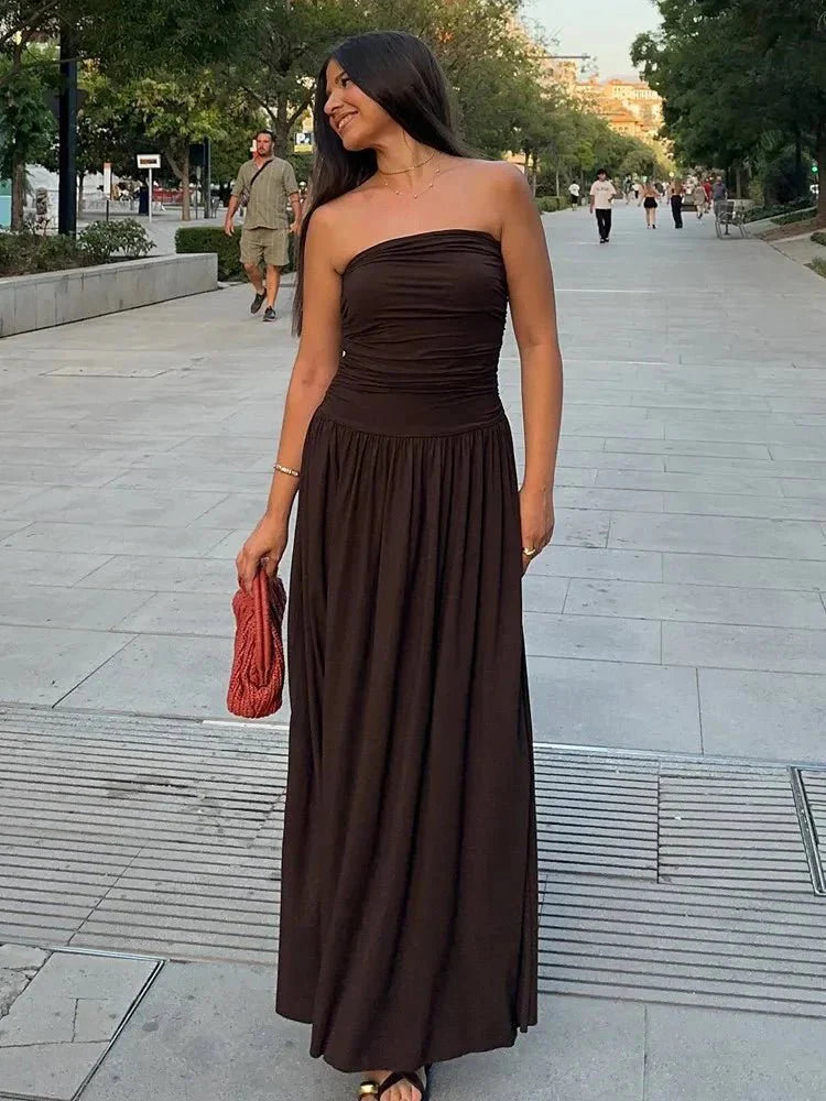 Kendall Bandeau Midi Dress