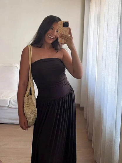 Kendall Bandeau Midi Dress