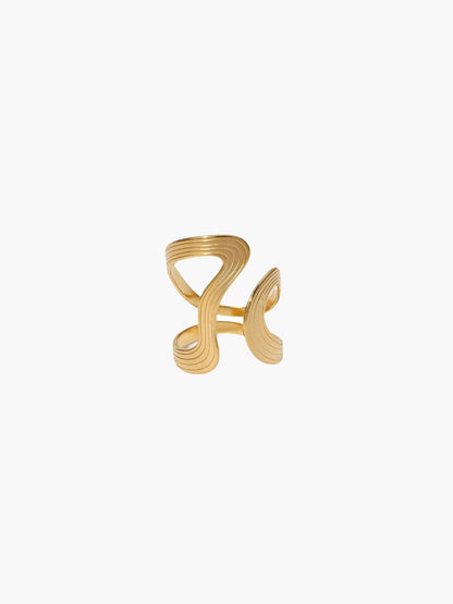 Kendra Asymmetrical Wave Ring