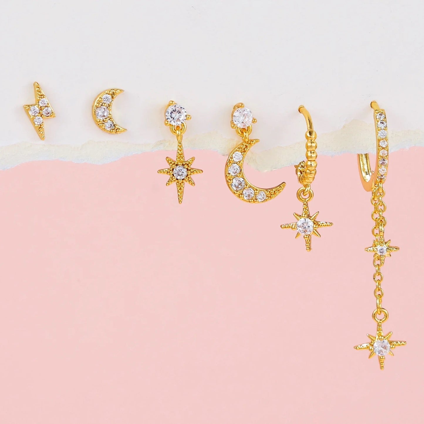 Kira Dainty Earrings Set