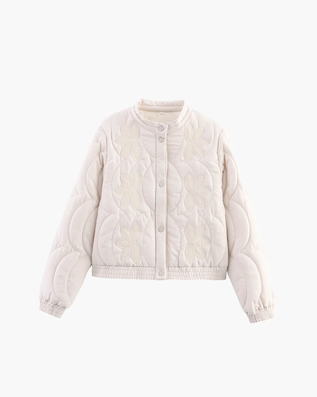 Leonie Quilted Embroidered Jacket