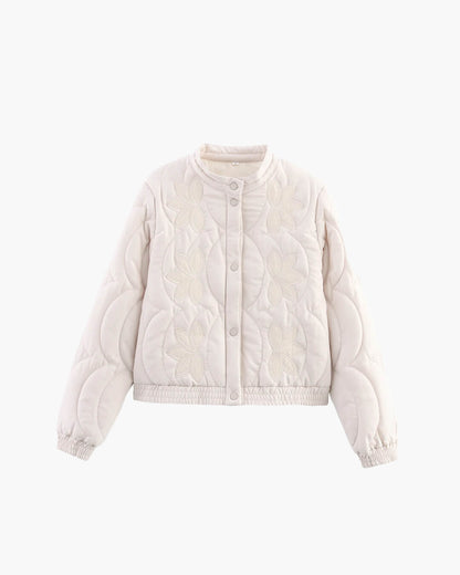 Leonie Quilted Embroidered Jacket