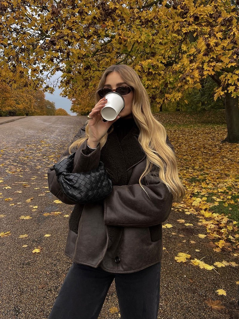 Lilly Faux Leather Jacket