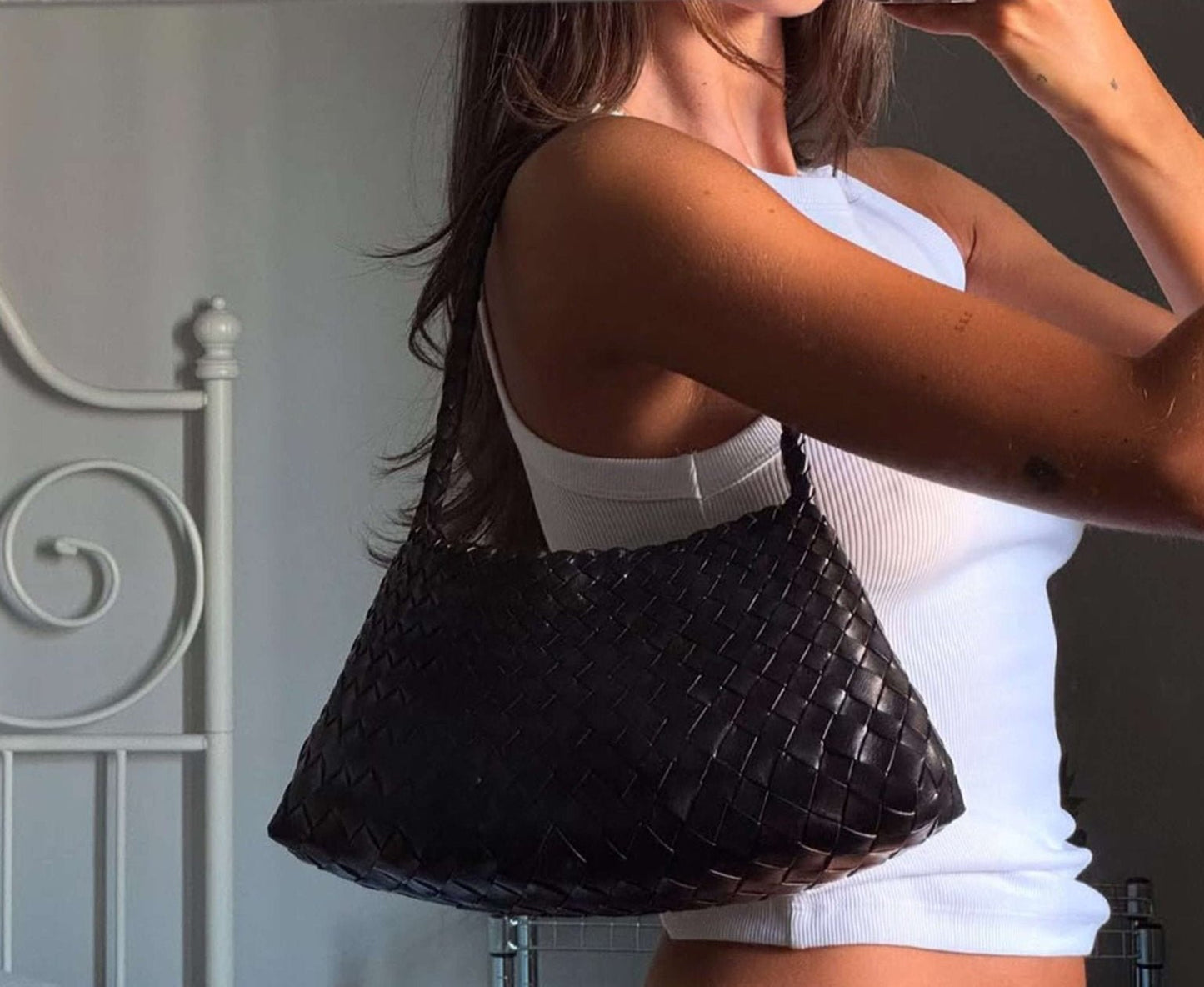 Madison Woven Bag Small