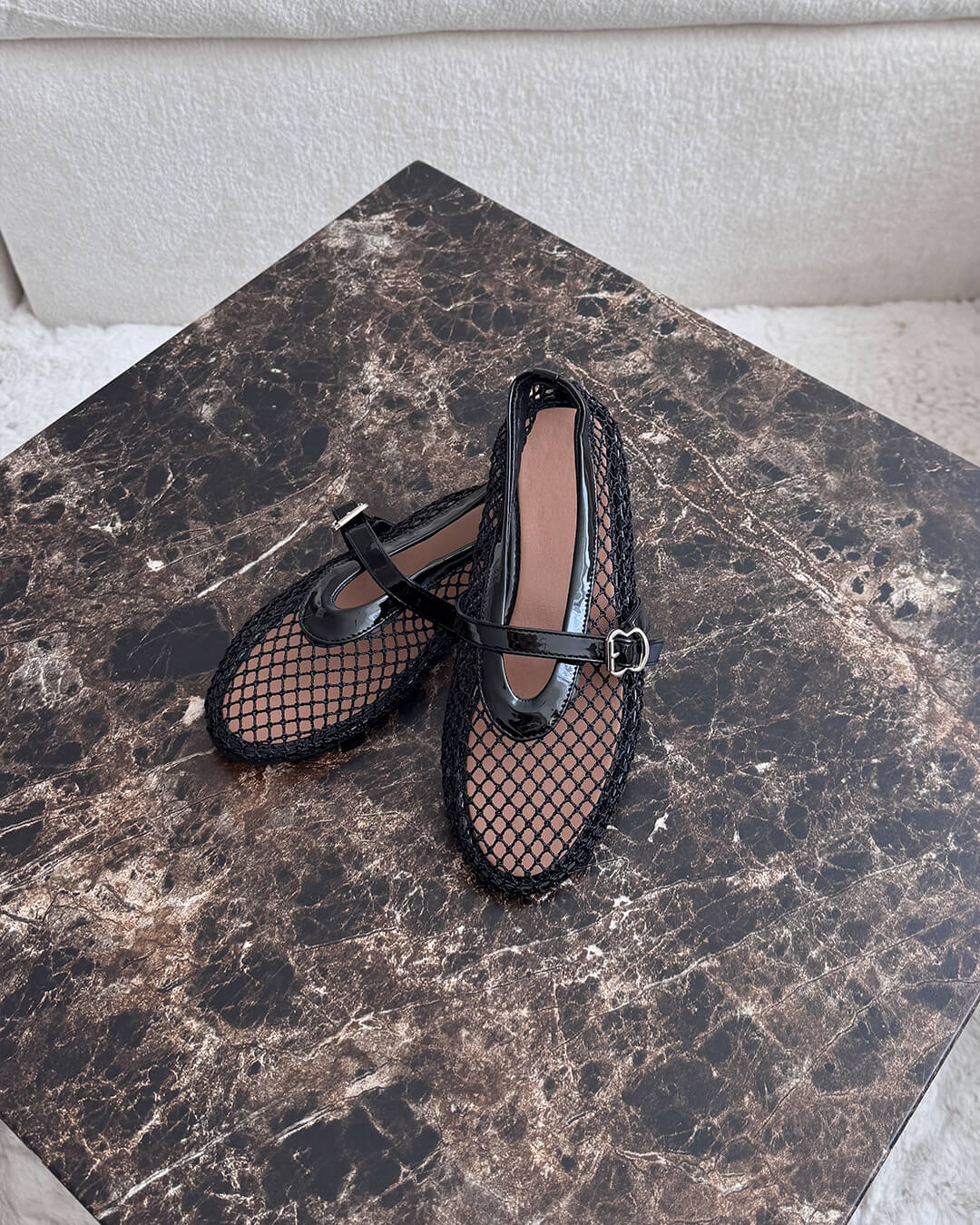 Margaret Mesh Ballet Flats