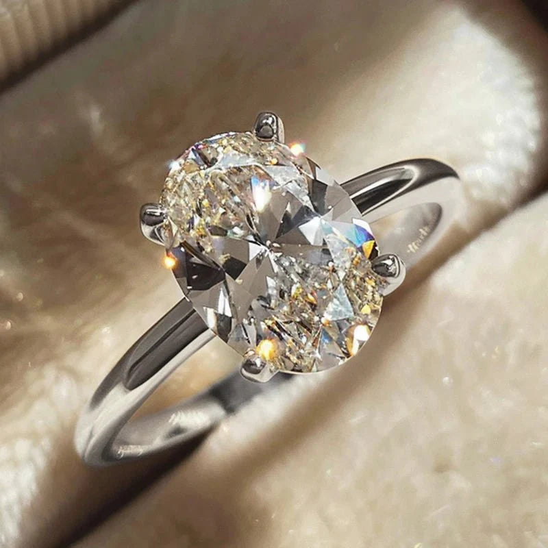 Maribel Oval Zirconia Ring