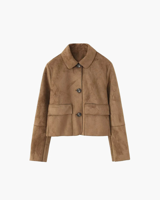 Melissa Suede Blazer Jacket