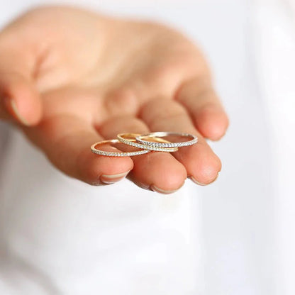 Nadia Micro Pave Ring