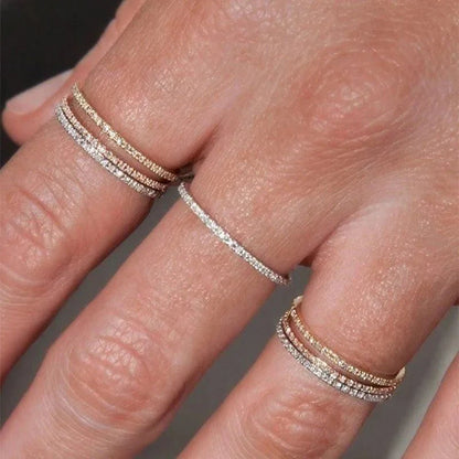Nadia Micro Pave Ring