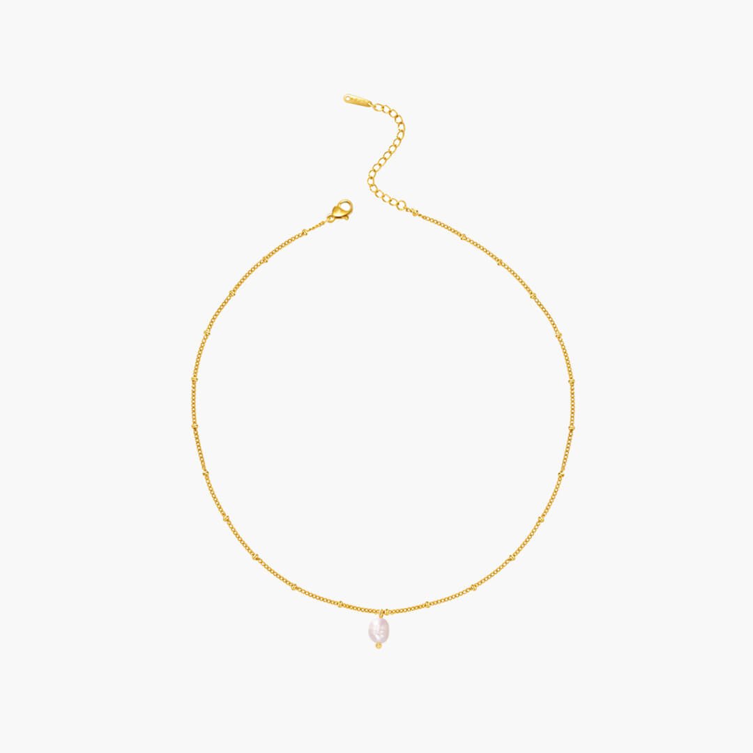 Reina Pearl Pendant Necklace