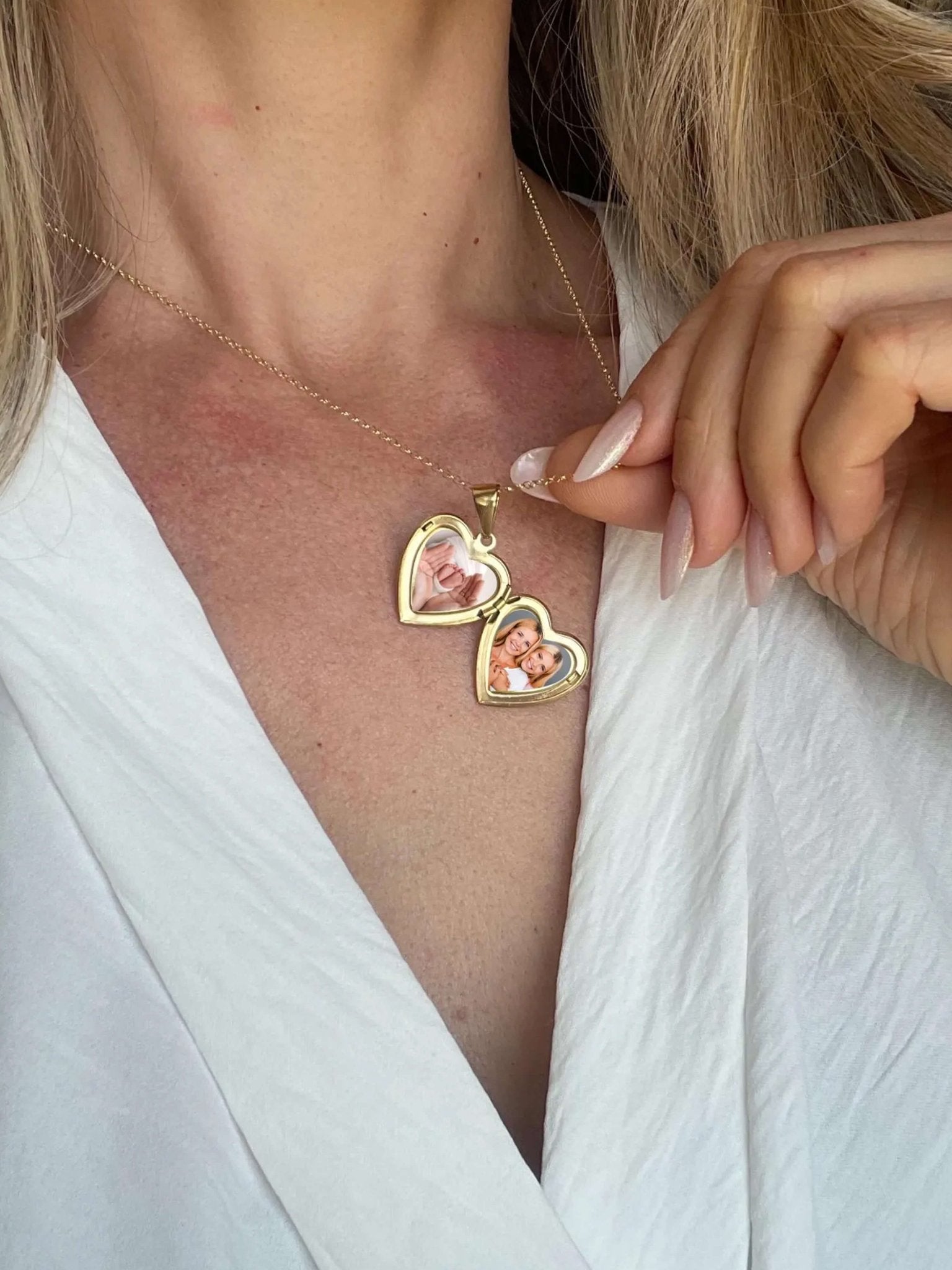 Selene Heart Locker Necklace