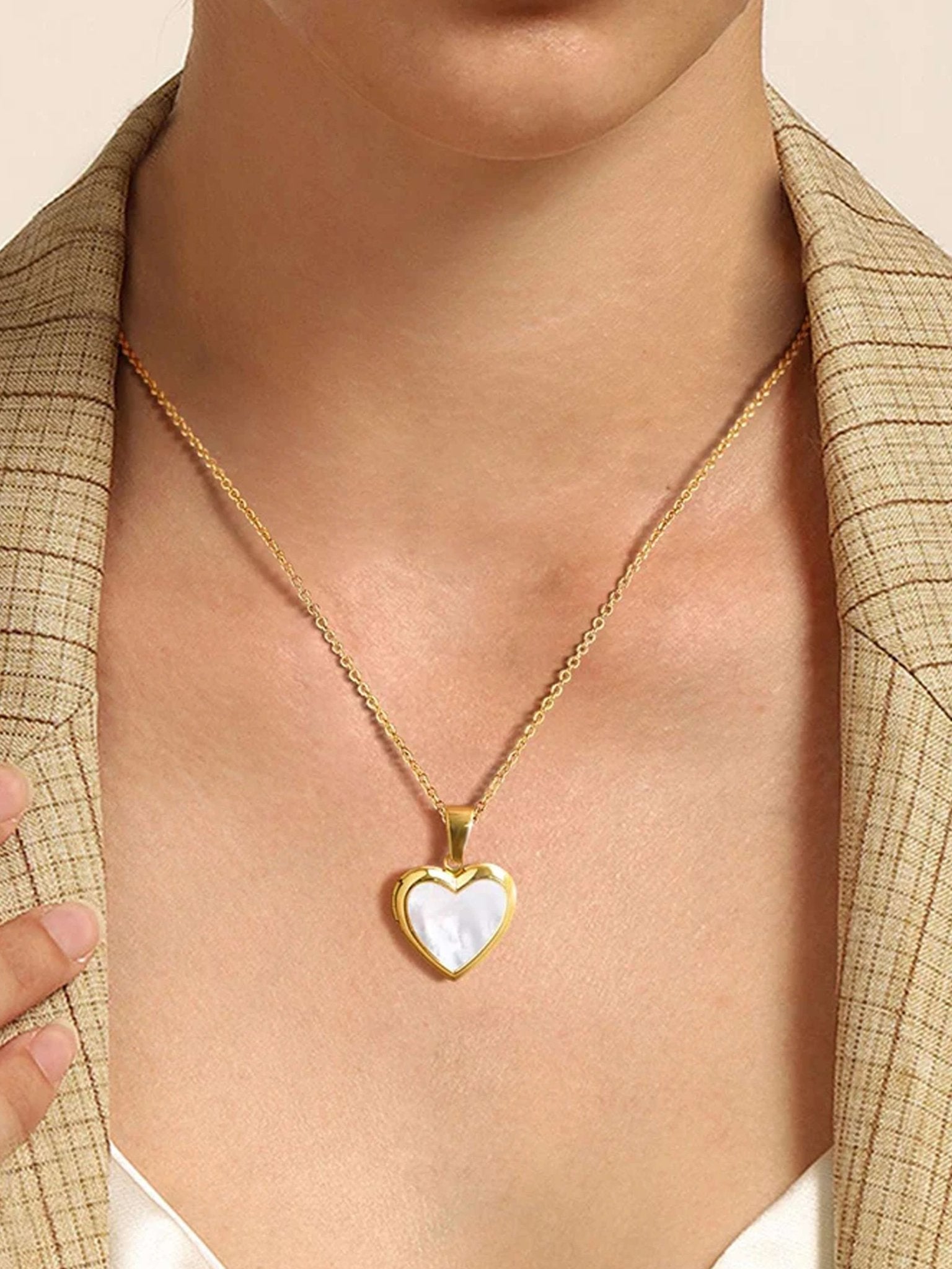Selene Heart Locker Necklace