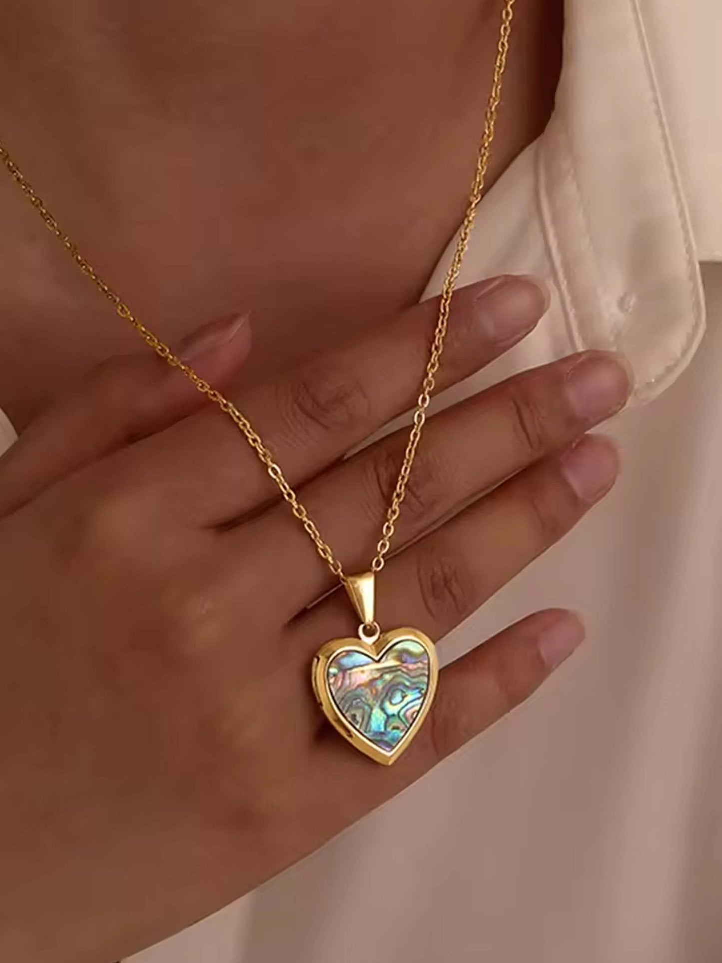 Selene Heart Locker Necklace