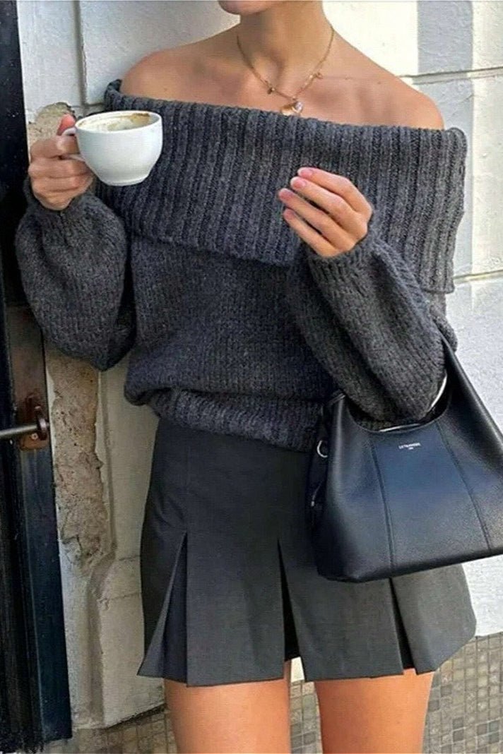 Gilliane Off-Shoulder Sweater