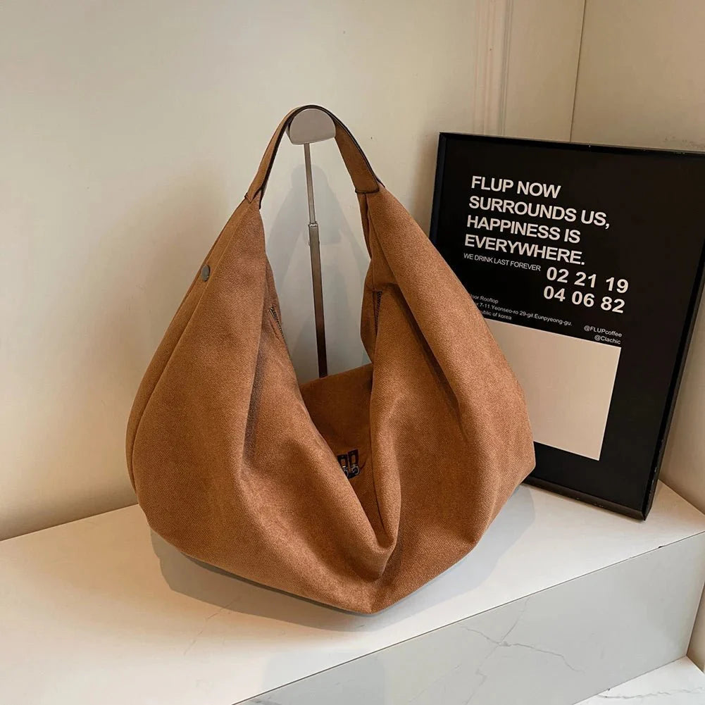 Sylvie Suede Hobo Handbag