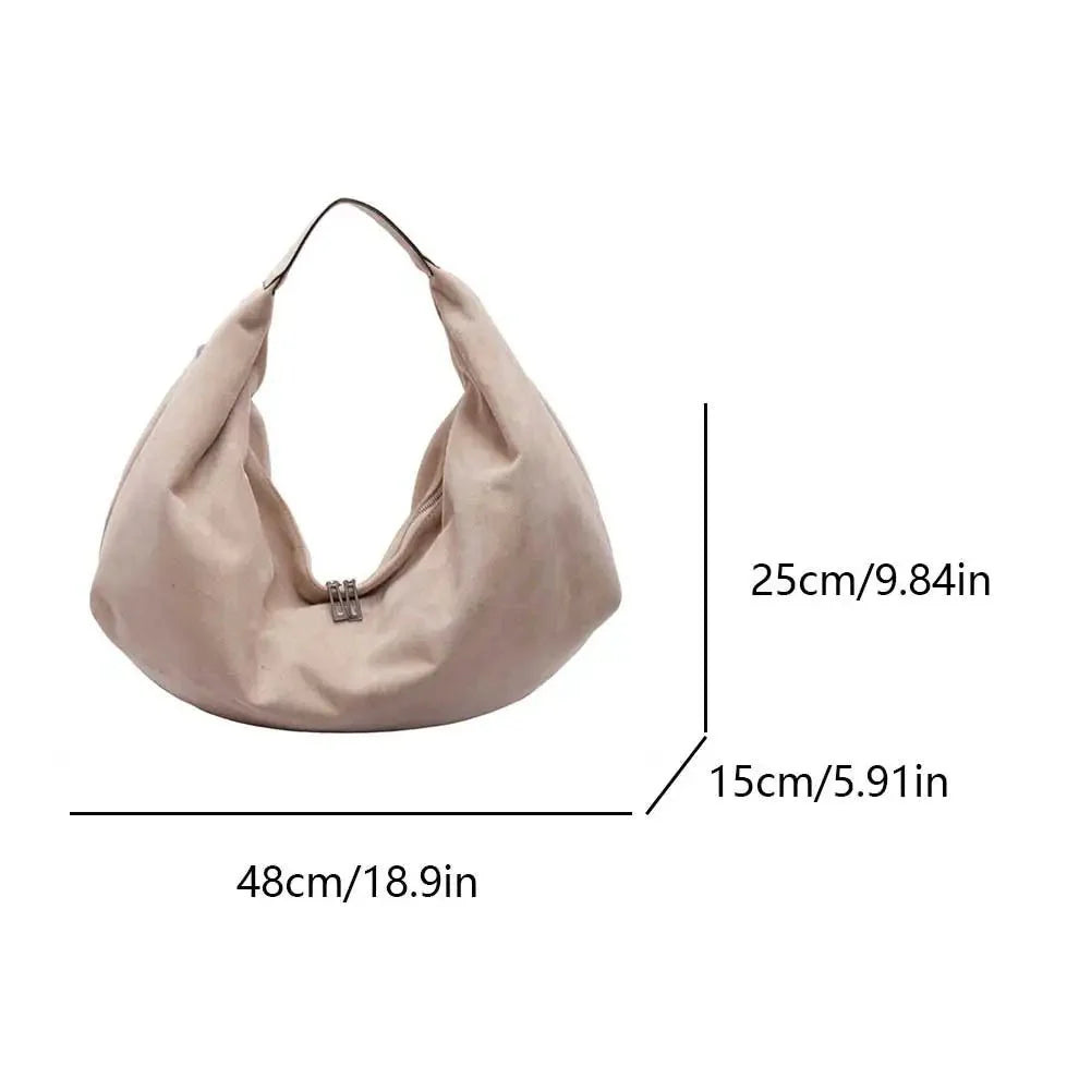 Sylvie Suede Hobo Handbag